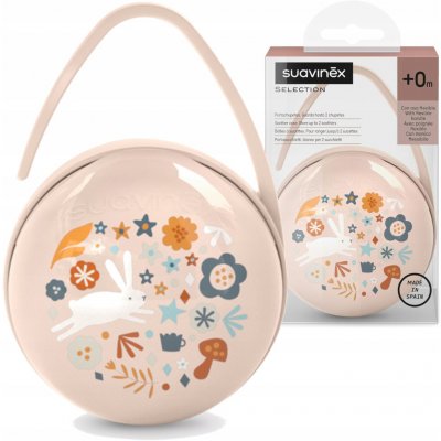 Suavinex duo krabička na šidítka Wonderland růžová – Zboží Dáma