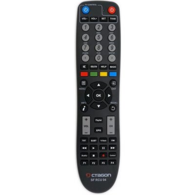 Dálkový ovladač Octagon SF8008, SF04 RCU s TV tlačítkem – Zboží Živě