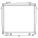 NTY Chladič voda JEEP CHEROKEE XJ 2.5L 2.8L 4.2L 1983-2001 – Hledejceny.cz