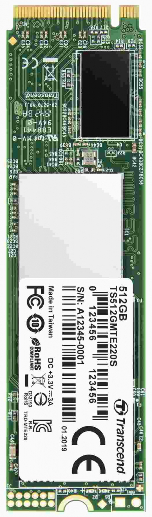 Transcend MTE220S 512GB, TS512GMTE220S