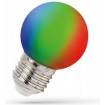 Spectrumled LED žárovka 1W 4xSMD5050 E27 20lm RGB – Sleviste.cz