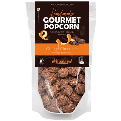 Gourmet Popcorn čokoláda a Pomeranč 75g