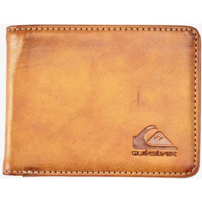 Quiksilver SLIM RAYS chocolate brown pánská značková peněženka L – Zboží Mobilmania