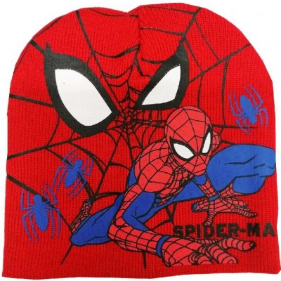 Chlapecká čepice Spider Man HS4003 červená