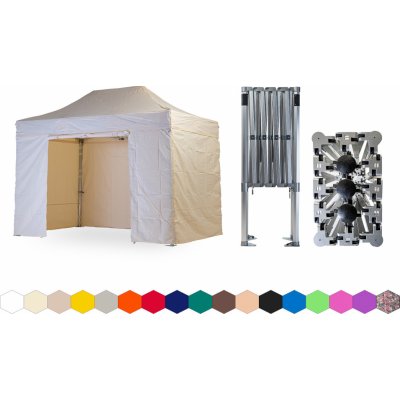 TENTino BIG HEXAGON EXTREME 2x4 m 2A KRÉMOVÁ – Hledejceny.cz
