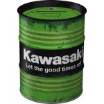 Postershop Plechová kasička barel: Kawasaki Let the good times roll – Sleviste.cz