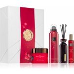 Rituals The Ritual Of Ayurveda sprchová pěna The Ritual Of Ayurveda 200 ml + tělový krém The Ritual Of Ayurveda 100 ml + tělový peeling The Ritual Of Ayurveda 125 g + vonná svíčka dárková sada – Zboží Dáma