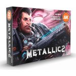 AK-Interactive Metallics Colors Set – Zboží Živě