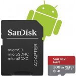 SanDisk microSDXC 200 GB UHS-I SDSQUAR-200G-GN6MA – Zboží Mobilmania