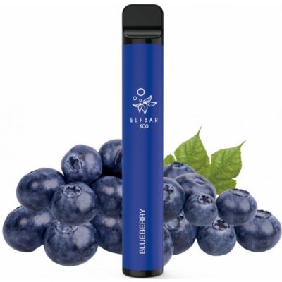 Elf Bar 600 Blueberry 10 mg 600 potáhnutí 1 ks – Sleviste.cz