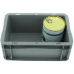 Surplus Systems Eurobox s plnou stěnou šedý 5,1 l 300 x 200 x 120 cmmm – Zboží Dáma