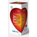 Biomin Vitamin K2+Vitamin D3 1000 I.U. 30 kapslí – Hledejceny.cz