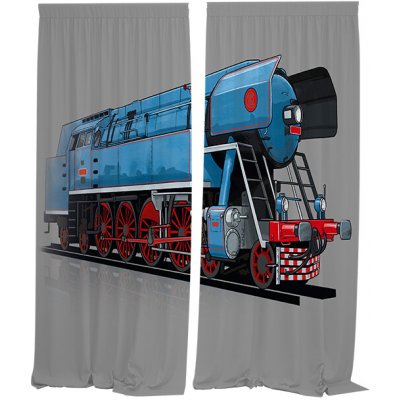 IMPAR Závěsy Papoušek (Rozměr : 140x250, Materiál: Interlock) – Hledejceny.cz