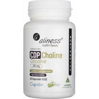 Aliness CDP Cholin Cyticoline 250 mg 60 kapslí – Hledejceny.cz