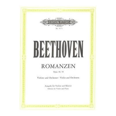 Romanzen op 40 + 50 pro housle a klavír od Beethoven Ludwig van – Zbozi.Blesk.cz