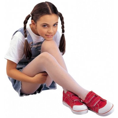 Evona dívčí punčochové kalhoty Ivalka 111 bílé – Zboží Mobilmania