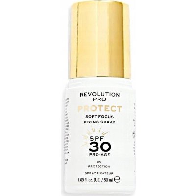 Makeup Revolution Pro Protect Soft Focus Fixing Spray fixační sprej SPF30 50 ml – Zboží Dáma