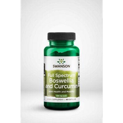 Swanson Full Spectrum Boswellia s Curcuminem 60 kapslí – Hledejceny.cz