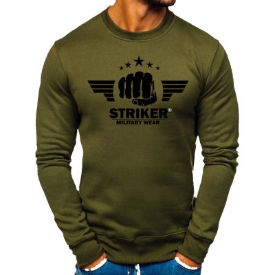 Striker Mikina bez kapuce Military wear – Sleviste.cz