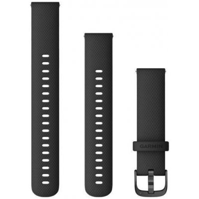 Garmin Řemínek Quick Release 18mm, silikonový černý, černá přezka 010-12932-01 – Zbozi.Blesk.cz