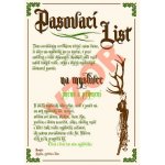Pasovací list krém Na myslivce A3 – Hledejceny.cz
