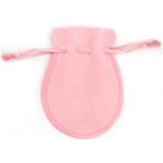 Šperky4U Semišový dárkový sáček světle růžový 7 x 9 cm KR1035-LP – Zboží Dáma