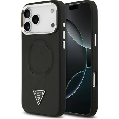 Guess - Hardcase MagSafe s trojúhelníkovým logem GUHMP17XPSDTSCMK - iPhone 17 Pro Max - černý – Zboží Mobilmania