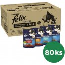 Felix Fantastic hovězí kuře tuňák treska v želé 80 x 85 g