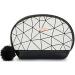 Oxylady Kosmetická taška kulatá Black & White – Zboží Mobilmania