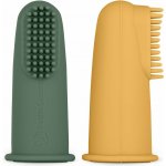 Sada silikonových zubních kartáčků na prst, 6cm, 2ks – Sleviste.cz