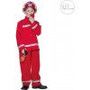 Dětský karnevalový kostým Hasič červený