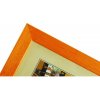 Klasický fotorámeček CODEX SLS rám 30x45 dřevo, oranžová 004