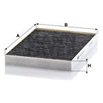 Filtr, vzduch v interiéru MANN-FILTER CUK 3137 (CUK3137) – Hledejceny.cz