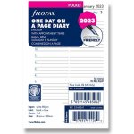 Filofax Denní kalendář 2023 Aj náplň kapesních diářů formát A7 – Zboží Dáma