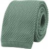 Kravata Bubibubi pletená kravata Sage Green zelená