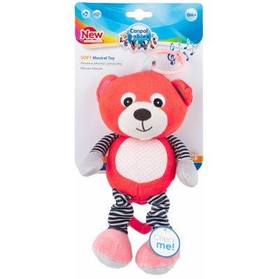 Canpol babies plyšová hrací skříňka medvídci červená – Zboží Mobilmania