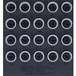 BGS 6659 Zástrčné hlavice pro bezpečnostní šrouby kol pro VAG Sada 20 dílů – Sleviste.cz