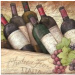 Ubrousek 33x33 cm VÍNO – Sleviste.cz