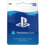 PlayStation dárková karta 15€ – Zboží Živě