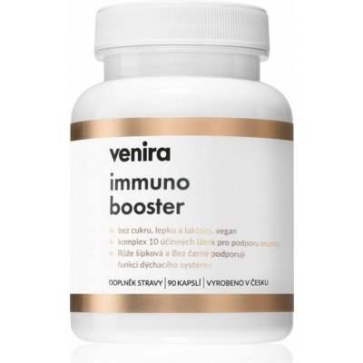 Venira Immuno Booster kapsle pro podporu imunitního systému 90 kapslí – Hledejceny.cz