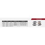 SHOWA opravná sada tlumiče přední HONDA CRF 250 09, KAWASAKI KXF 250 09-12, SUZUKI RMZ 450 09-12, RM 250 06-09, RMZ 250 09-12 (těsnění olej X 2, prachové X 2, kluzná ložiska X 4) (SERVICE KIT) (závěs | Zboží Auto