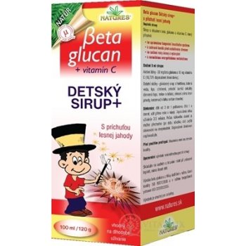 Beta Glucan Dětský sirup 100 ml 120 g