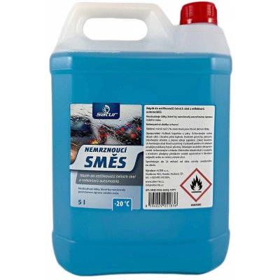 SATUR Zimní kapalina do ostřikovačů -20°C 5 l – Zboží Mobilmania