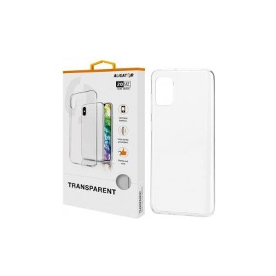 Pouzdro Aligator Transparent Samsung A315F Galaxy A31 – Zboží Mobilmania