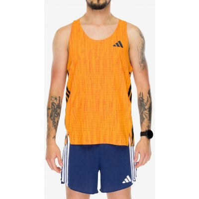 adidas Adizero Running Tank Top pure tangerine/pure orange – Hledejceny.cz