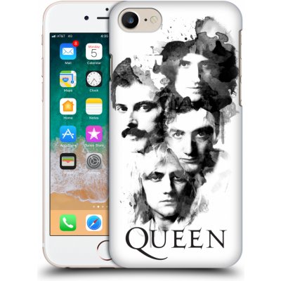 Plastové pouzdro pro mobil Apple Iphone 7/8/SE 2020 kapela Queen kreslené tváře (Obal, kryt na mobil z plastu Apple Iphone 7/8/SE 2020 Originální obal Queen tváře kresba)