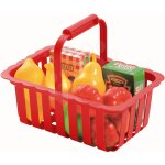 Ecoiffier košík s ovocem a zeleninou červený 981-A – Hledejceny.cz