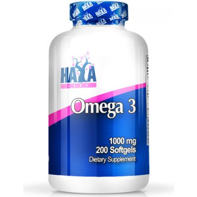 Haya labs Omega 3 1000 mg 200 kapslí