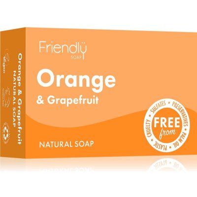 Friendly Soap přírodní mýdlo pomeranč a grep 95 g