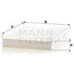 Filtr, vzduch v interiéru MANN-FILTER CU 2733 – Hledejceny.cz
